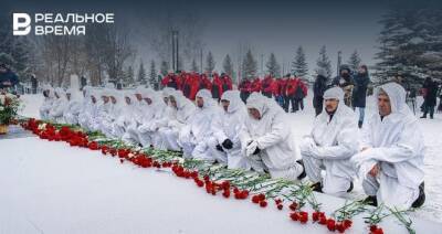 В Нижнекамске прошел митинг в честь 80-летия подвига «татарского» лыжного батальона