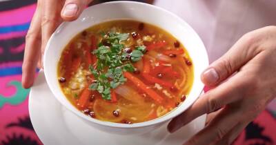 Секреты приготовления традиционного узбекского супа Угро-ош с лапшой