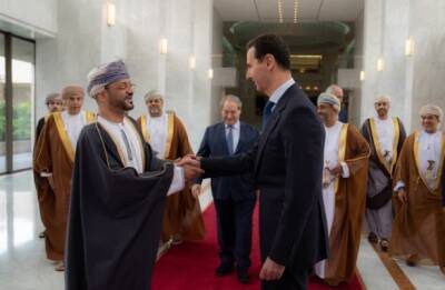 Башар Асад принял министра иностранных дел Омана