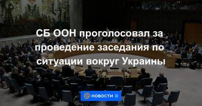 СБ ООН проголосовал за проведение заседания по ситуации вокруг Украины