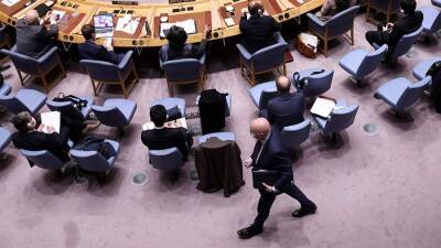Небензя покинул заседание СБ ООН по Украине из-за встречи с Гутерришем