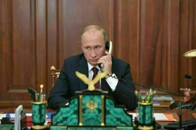 Путин и Макрон обменялись мнениями по теме Украины