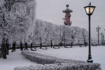 Петербург в канун Рождества ожидает возвращение морозов