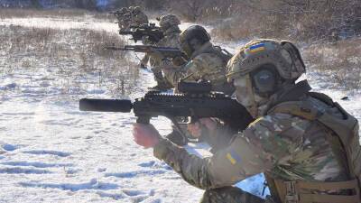 Украинские военные-разведчики провели учения возле Крыма