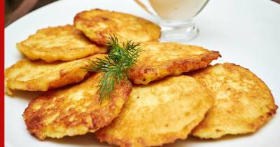 30 минут на кухне: картофельные драники с сыром