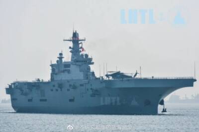 ВМФ Китая ввел в строй новый десантный корабль Type 075