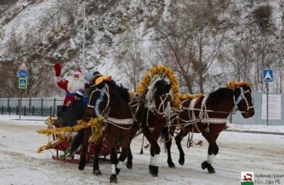 Деды Морозов - 4 января в Уфе состоится парад конно-санных экипажей - ufacitynews.ru - Уфа