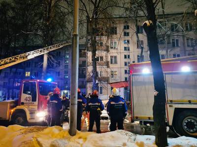 Жертвами пожара в Москве стали 3 человека