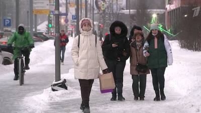 Сильные снегопады пройдут 4-5 января в центральных регионах России