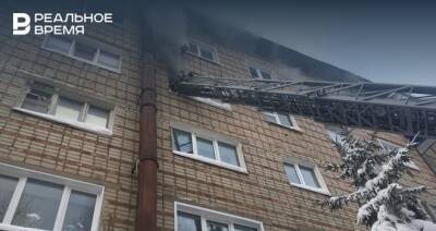 В Бугульме один человек погиб и троих спасли на пожаре в квартире