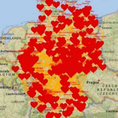 «Ковид-тирания в Германии» — запланировано 1 390 акций протеста