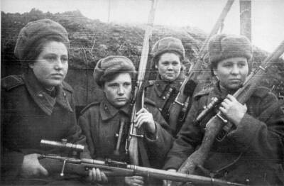 Чем удивляли немцев советские женщины во время войны - Русская семерка