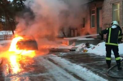 В Северодонецке вновь произошло возгорание автомобиля (видео)