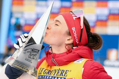Вяльбе отреагировала на победу Непряевой на "Тур де Ски"