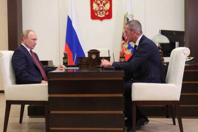 Путин провел встречу с гендиректором корпорации Тактическое ракетное вооружение