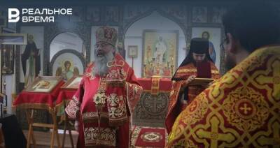 В татарстанской исправительной колонии открылся храм в честь иконы Божией Матери «Нечаянная радость»