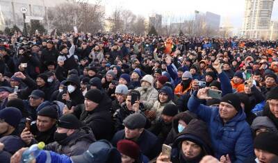Жители Казахстана добились на митингах снижения цены на газ