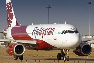 Самолет Fly Arystan экстренно приземлился в аэропорту Ургенча