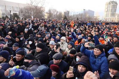 Президент Казахстана обратился к протестующим
