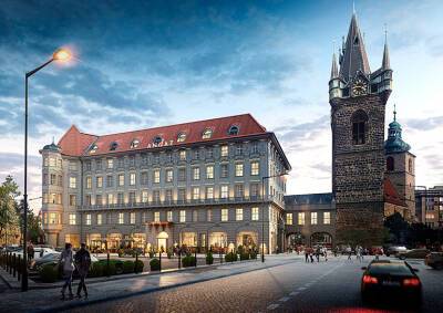 Столетний дворец в центре Праги переделали в отель