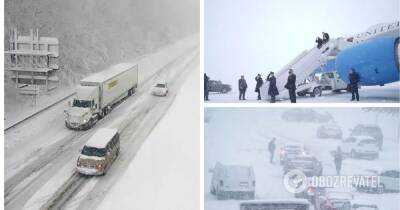 Снежный шторм в США – фото, видео и последние новости