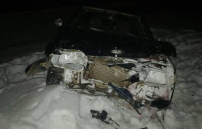 В Тверской области в ДТП из-за пьяного водителя пострадали он сам и его пассажир