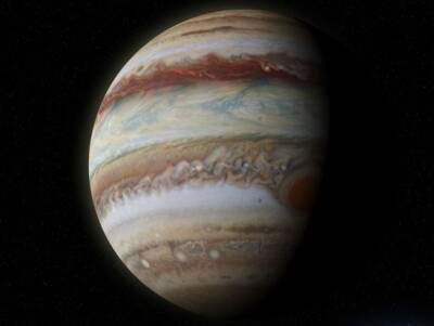 Ученые из NASA показали зарождение шторма на Юпитере