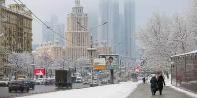 Из-за метели МЧС объявило экстренное предупреждение в Москве