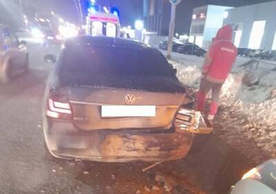 В массовом ДТП на Московском шоссе пострадала 14-летняя девочка