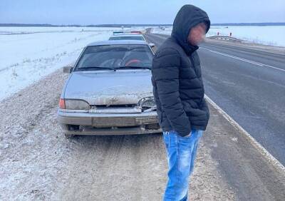 Пьяный волгоградец пытался скрыться от автоинспекторов в Рязанской области