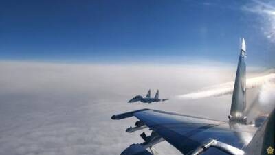 Истребители ВКС РФ и ВВС Белоруссии провели первое в 2022 году патрулирование границ
