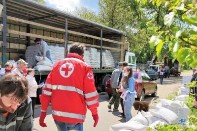 Красный Крест доставил в ДНР в 2021 году более 4000 тонн гумпомощи