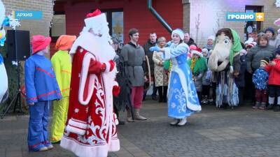 Поместье Деда Мороза в Гродно уже посетили 1500 тысячи гостей