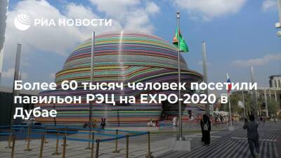 Более 60 тысяч человек посетили интерактивный павильон РЭЦ на EXPO-2020 в Дубае