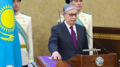 Глава Казахстана Токаев на фонее протестов объявил себя председателем Совета Безопасности