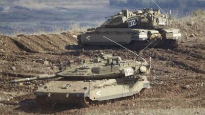 Израильские танки обстреляли территорию Сирии