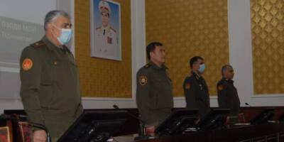 Стартовал учебный год для военнослужащих вооруженных сил Таджикистана