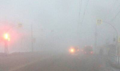В Челябинске жители пожаловали на густой и едкий туман