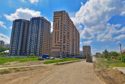 В Краснодаре комплексно реконструируют улицу Домбайскую