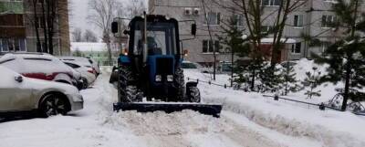 В Электрогорске продолжается ликвидация последствий снегопада - runews24.ru - Электрогорск