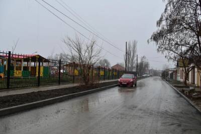 В Астрахани отремонтировали дорогу по улице Социалистической