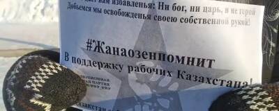 Новосибирцы поддержали пикетами жителей Казахстана