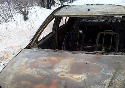 В Соколовке сгорела машина