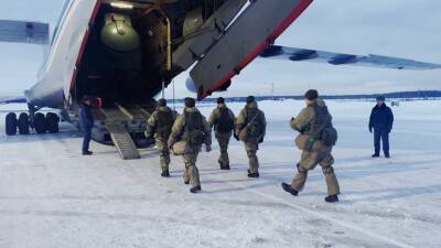 Первые российские подразделения в составе ОДКБ прибыли в Казахстан