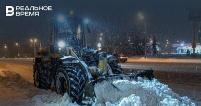 На ночную уборку казанских улиц от снега выйдут 390 единиц техники и 188 рабочих