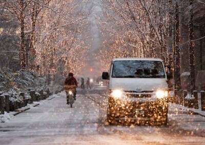 В Токио впервые за 4 года выпал снег, более 50 человек пострадали - unn.com.ua - Украина - Киев - Токио - Япония - Иокогама - Токио