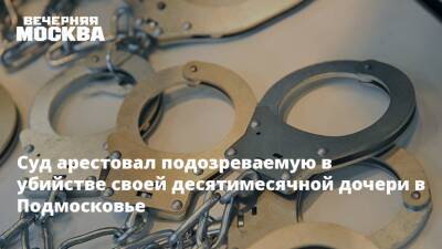 Суд арестовал подозреваемую в убийстве своей десятимесячной дочери в Подмосковье
