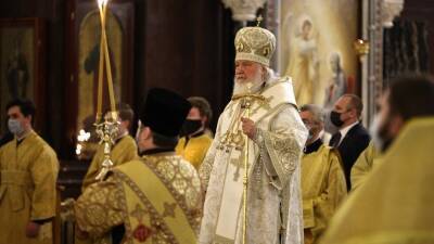 Патриарх Кирилл поздравил россиян с Рождеством Христовым
