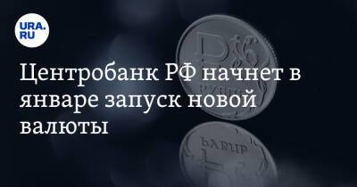 Центробанк РФ начнет в январе запуск новой валюты