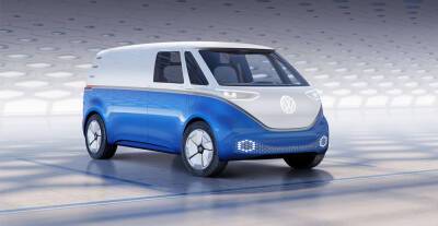 Марка Volkswagen представит серийный электрический микроавтобус ID Buzz 9 марта 2022 года